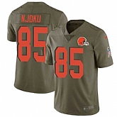 Nike Browns 85 David Njoku Olive Salute To Service Limited Jersey Dzhi,baseball caps,new era cap wholesale,wholesale hats